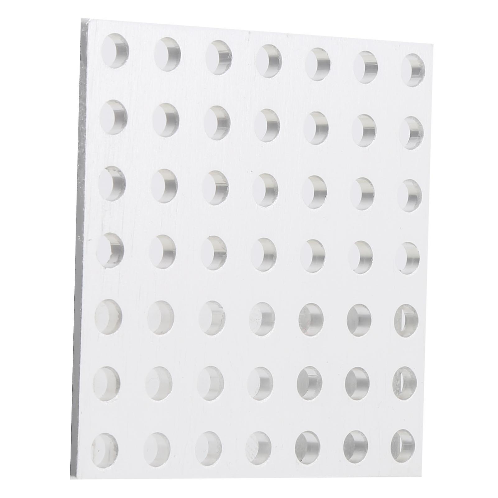 3116‑0056‑0056 Aluminum Grid Plate Board with Excellent Strength to Weight Ratio 7 x 7 Holes