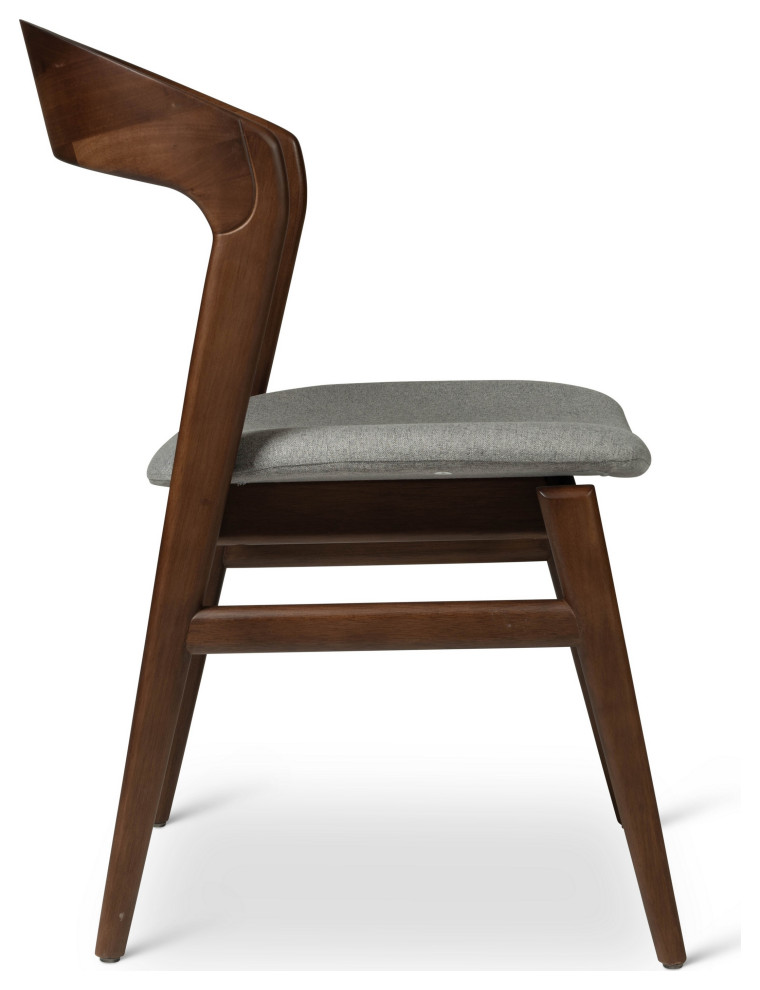 Modern Brazilian  Velma  Side Chair   Midcentury   Dining Chairs   by Urbia  Houzz