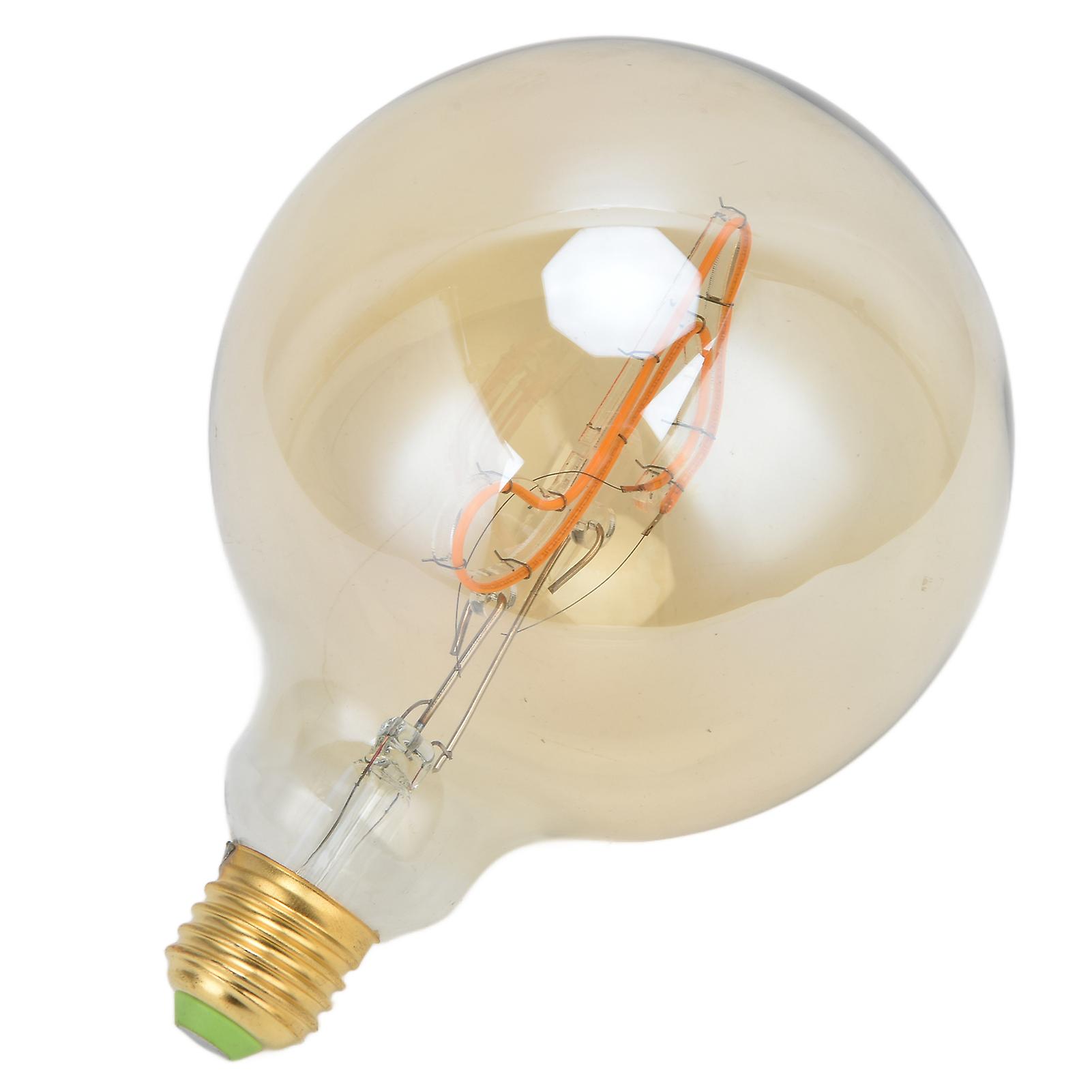 G125 E27/E26 LED Bulbs Dimmable 4W Transparent Music Note ment Bulb for Chandelier Warm Light 220VEighth Note