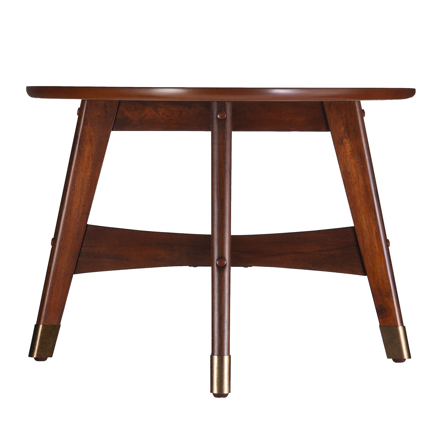 Southern Enterprises Rhoda Oval Midcentury Modern Coffee Table