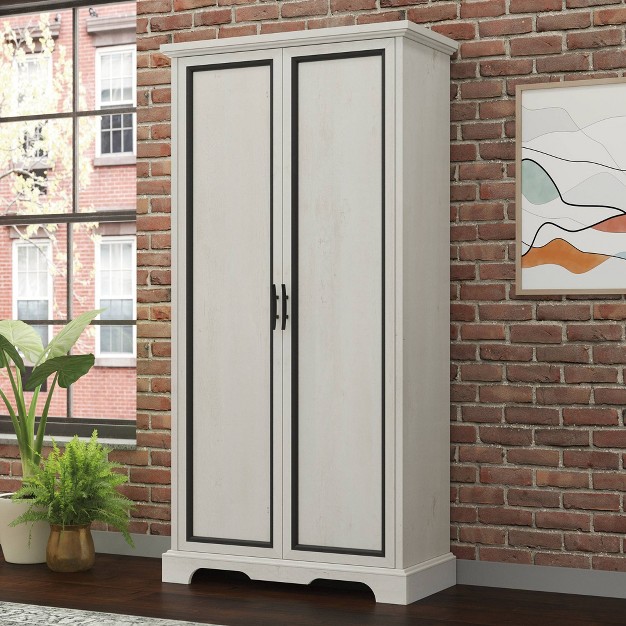 Carolina Grove 2 Door Storage Cabinet Winter Oak Sauder