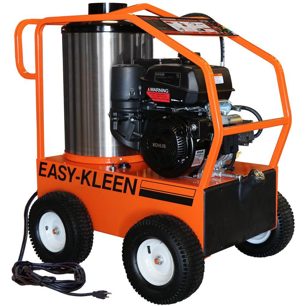 Commercial 4000 PSI 3.5 GPM Gas Driven Hot Water Pressure Washer 110120V EZO4035GKGP120