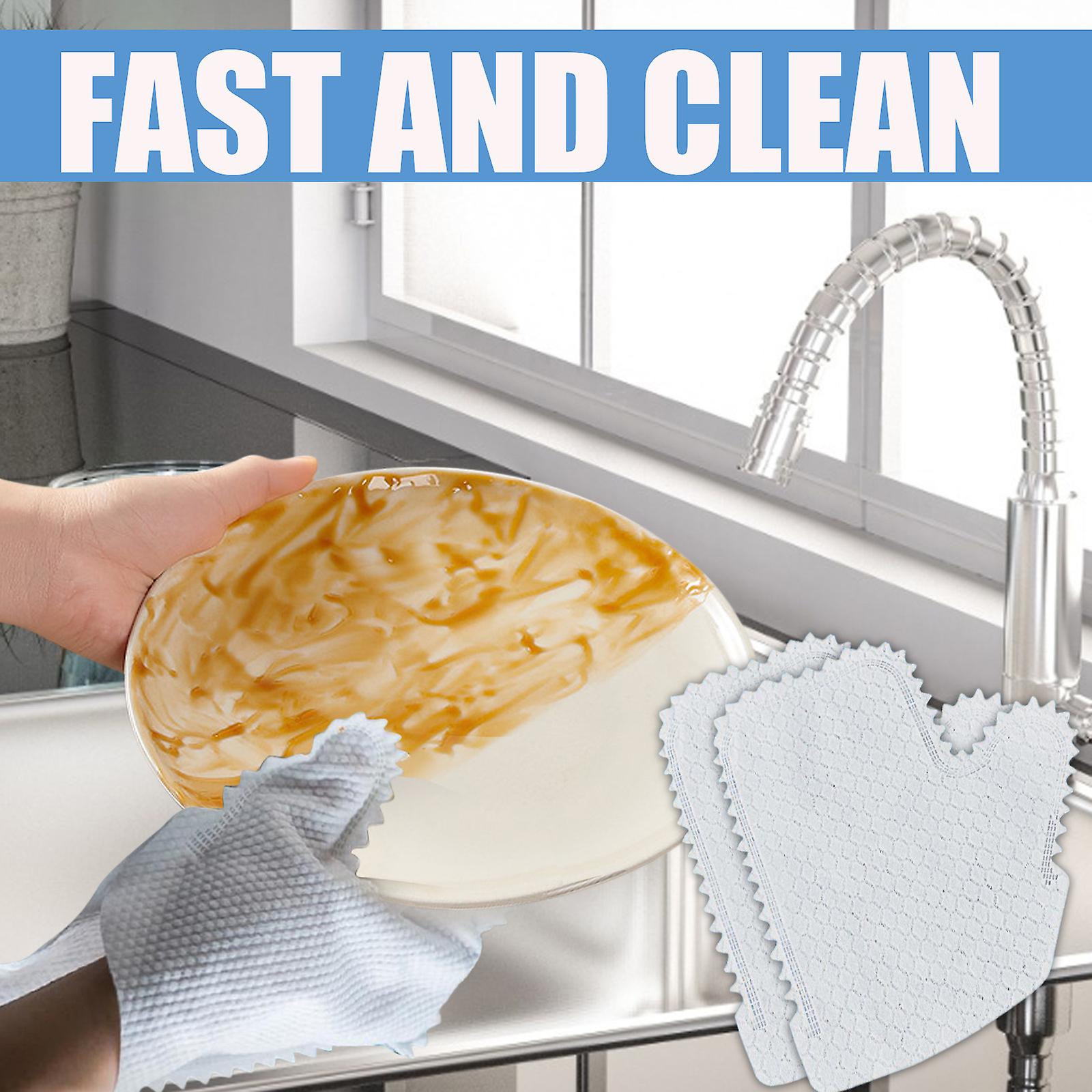 Kitchen Gloves Degreased Non-woven Fabric Heavy Oil Stain Clean Multi-functional Housework Gloves That Do Not Hurt Hands