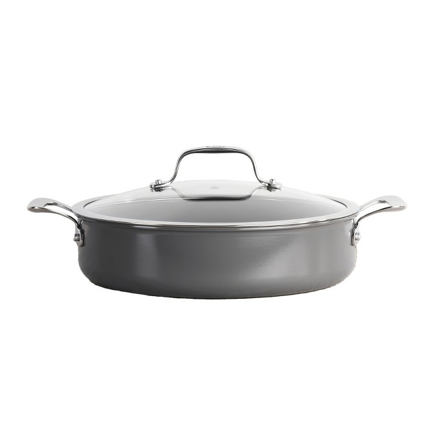 T fal 5 5qt Universal Pan Ceramic Excellence Nonstick Cookware Gray