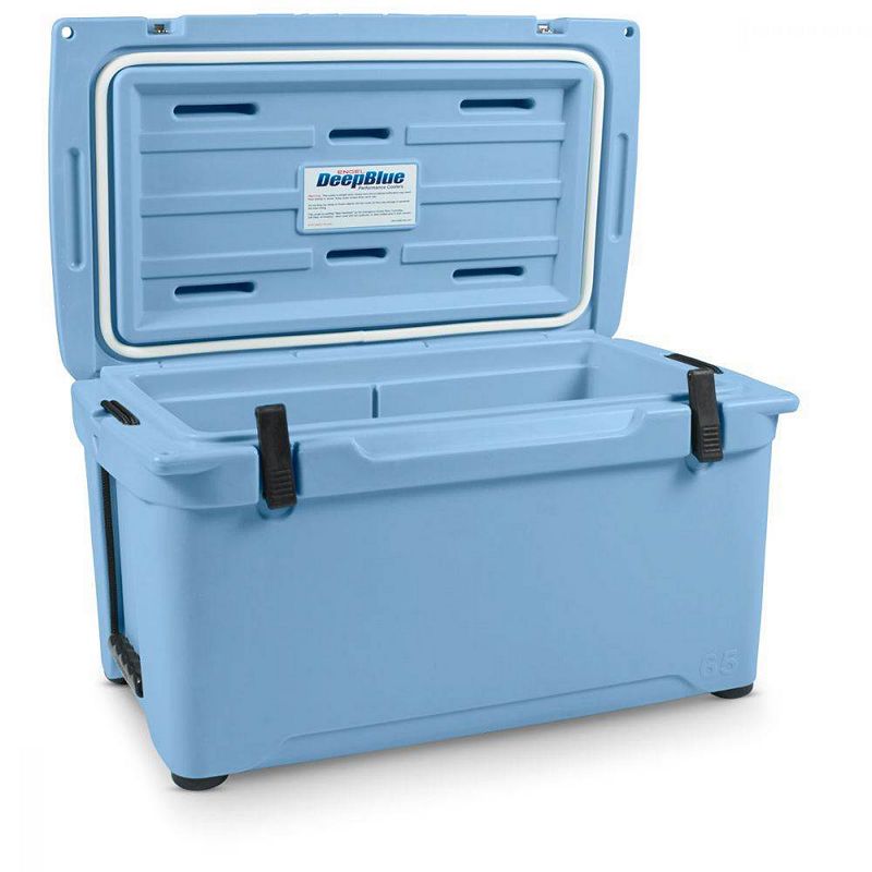 Engel Coolers 58 Quart 70 Can High Performance Roto Molded Ice Cooler， Blue