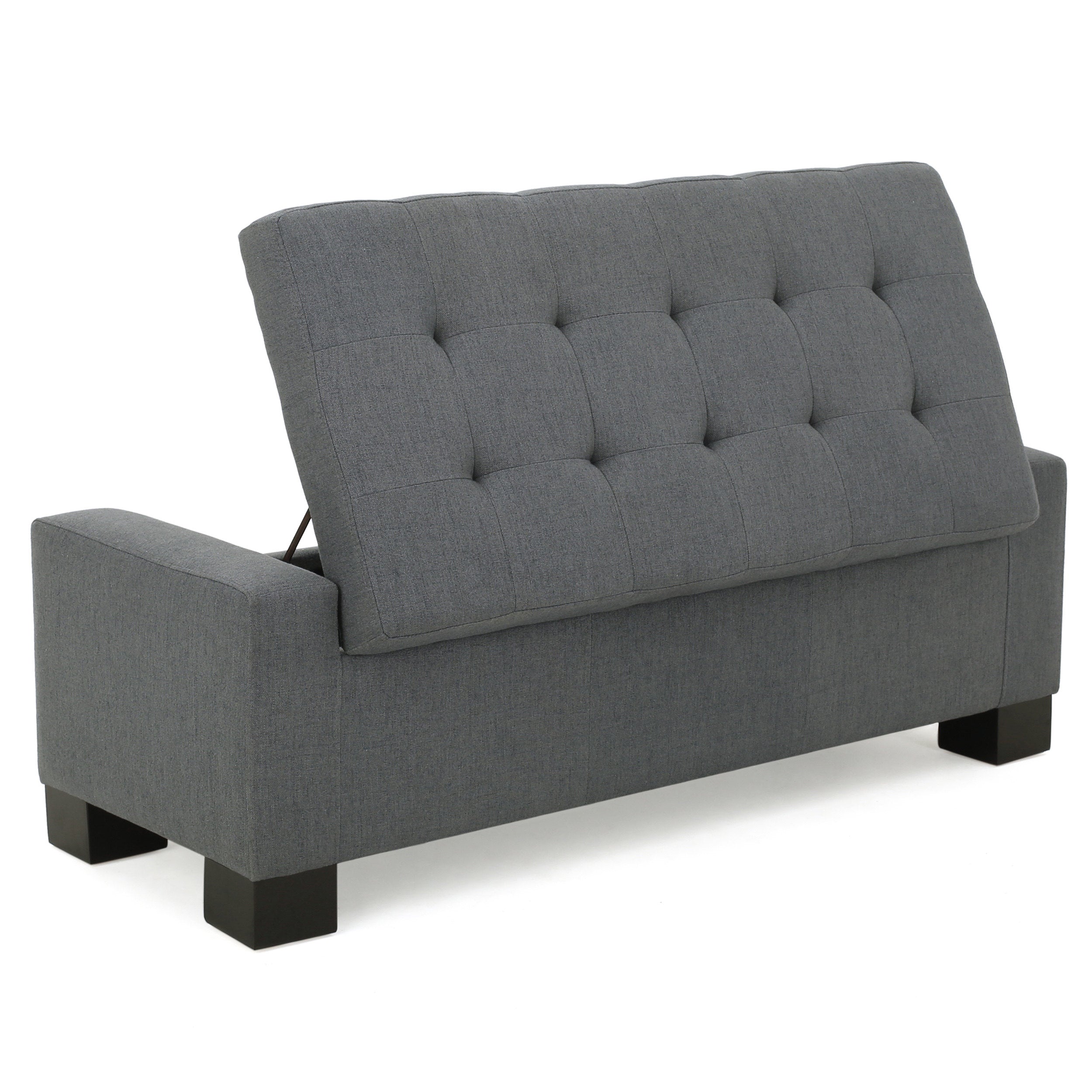 Legacy Tufted Top Fabric Storage Ottoman