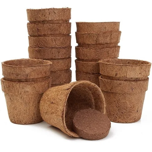 VIETNAM COCONUT COIR POTS /COCONUT COIR POTS   ECO FRIENDLY