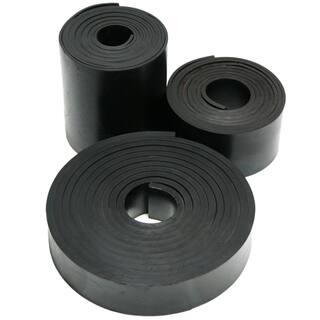 Rubber-Cal Styrene Butadiene Rubber (SBR) 38 in. T x 72 in. W x 36 in. L Rubber Sheets 20-100-0375-36-072