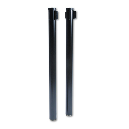 Tatco Adjusta-Tape Crowd Control Posts Only， Steel， 40