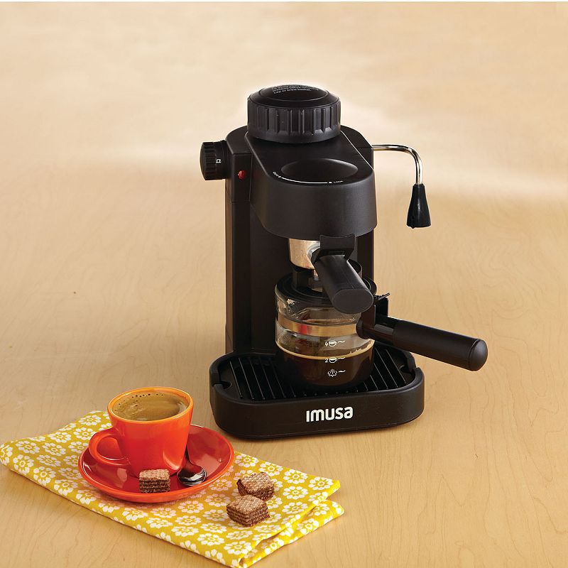 IMUSA 4-Cup Espresso and Cappuccino Maker