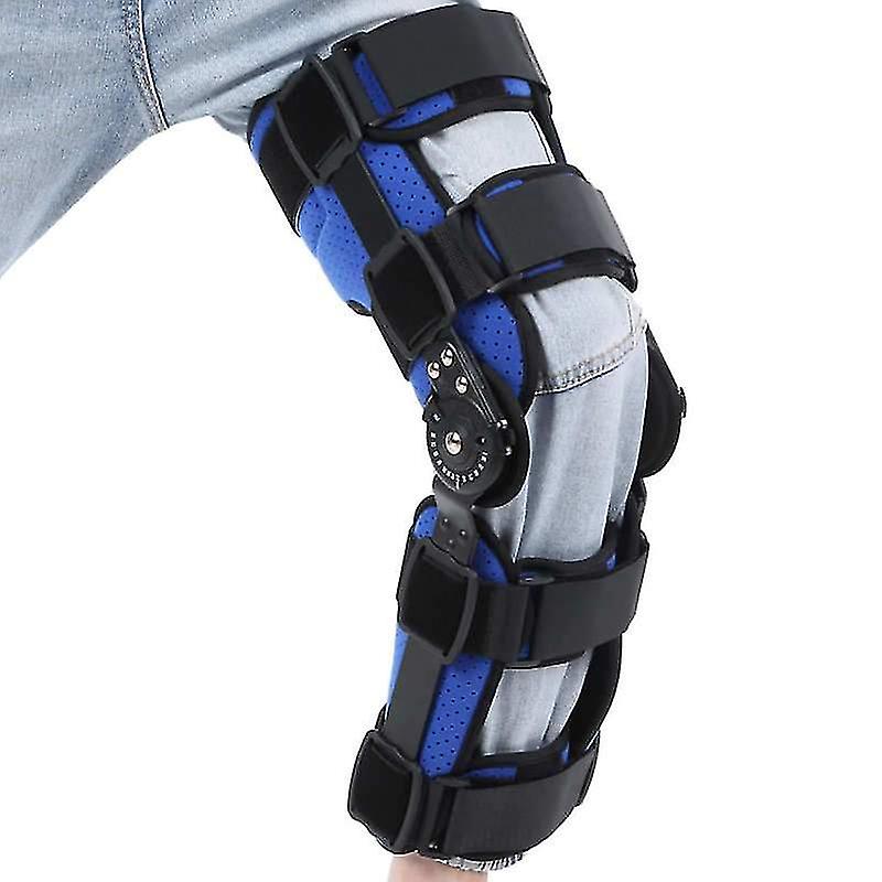 Knee Joint Brace Support Adjustable Breathable Knee Stabilizer Leg Protector Knee Sprain Fixed Strap Orthosis Arthritic Guard