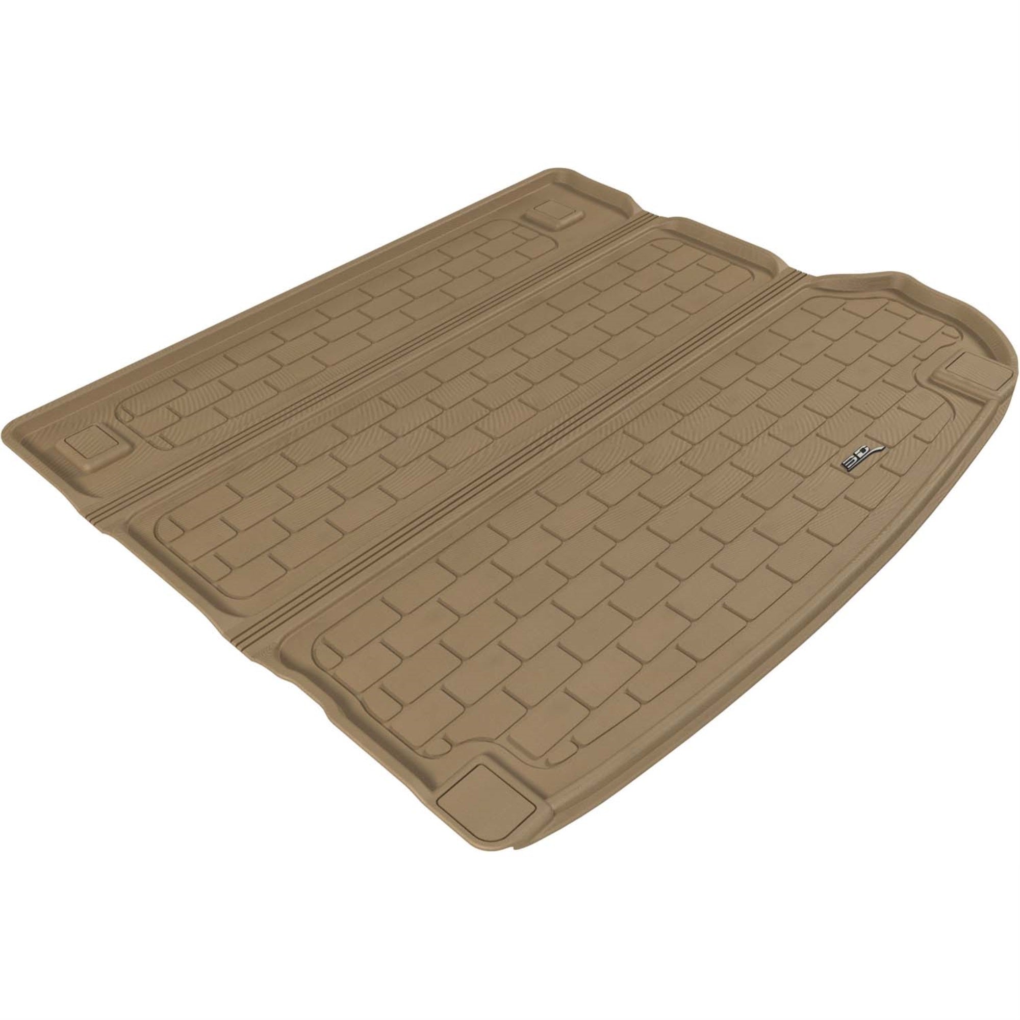 3D MAXpider HYUNDAI SANTA FE 2007-2012 KAGU TAN STOWABLE CARGO LINER