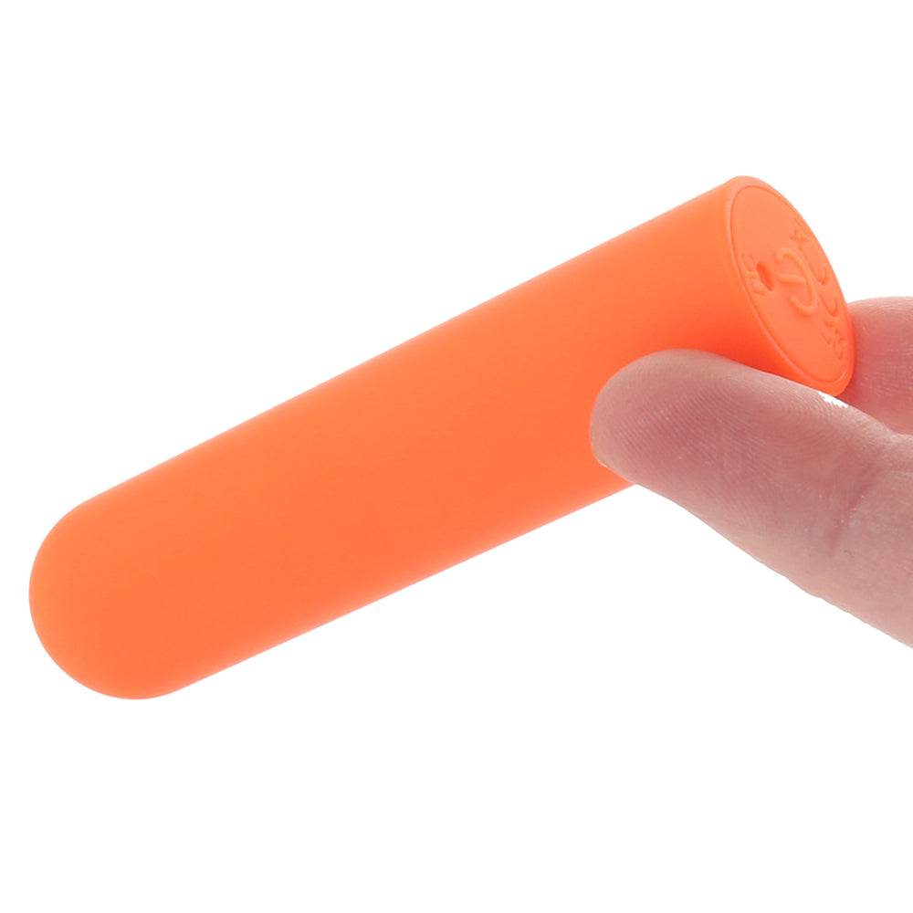 Turbo Buzz Rounded Bullet Vibe in Orange