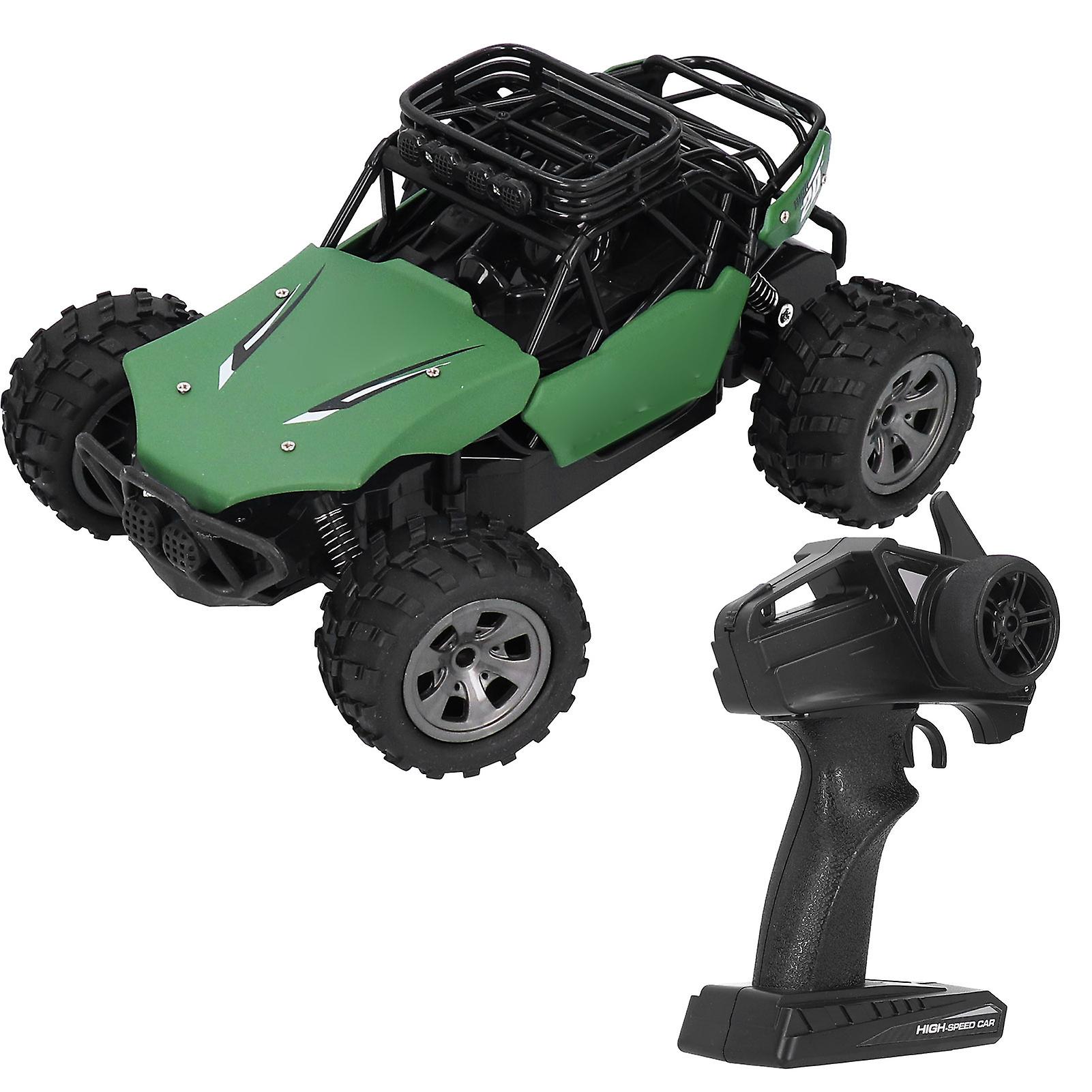 1/18 Rc Climbing Crawler Car Alloy Off Road Vehicle Remote Control Electric Child Toy 2.4ggreen