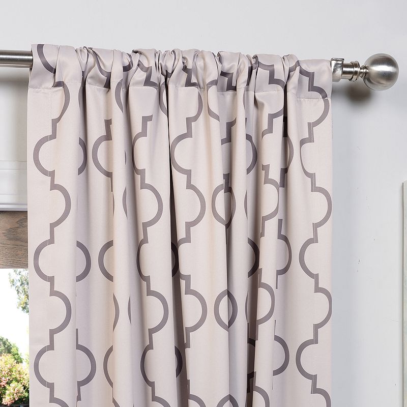 EFF Blackout 1-Panel Seville Window Curtain