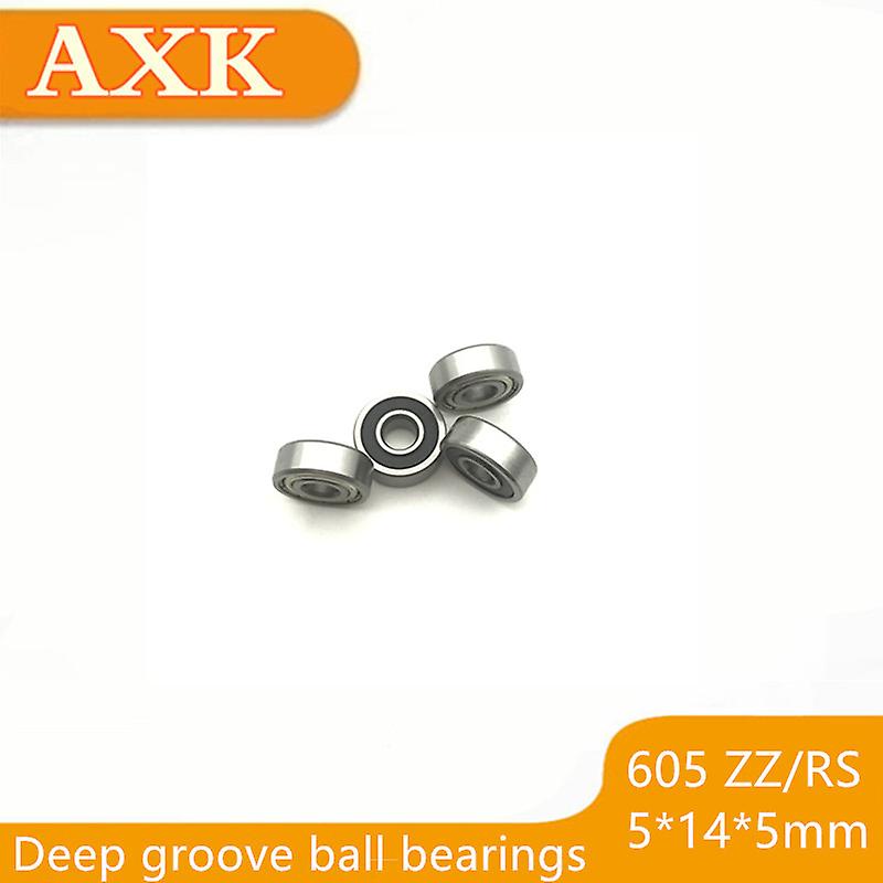 10pcs/lot 605 605zz 605rs 605-2z 605z 605-2rs Zz Rs Rz 2rz Deep Groove Ball Bearings 5 X 14 5mm Abec-5 For Toy/machine