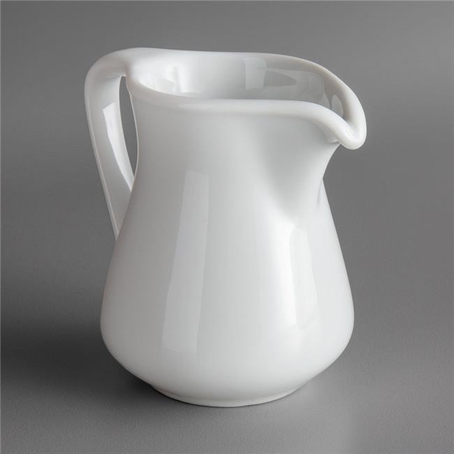 Oneida R4220000802 4 oz Royale Bright White Porcelain Creamer