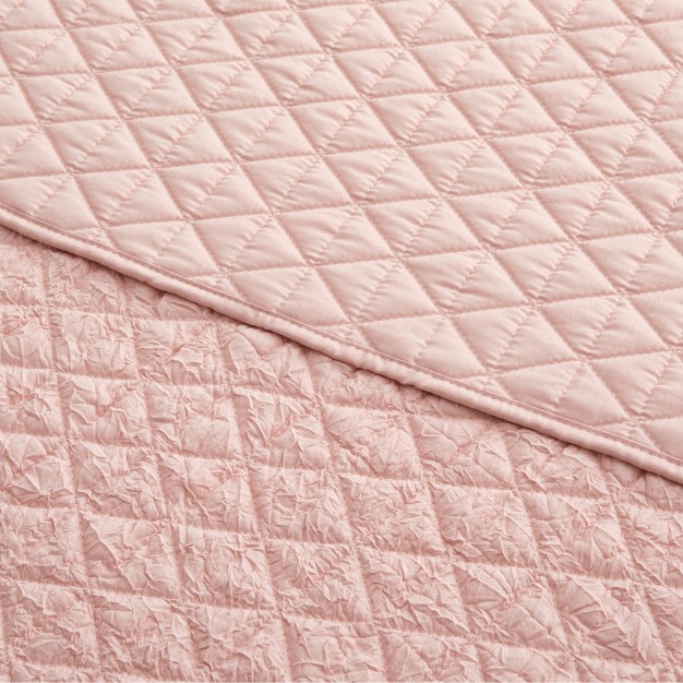 Rowan Blush Quilted Throw Levtex Home