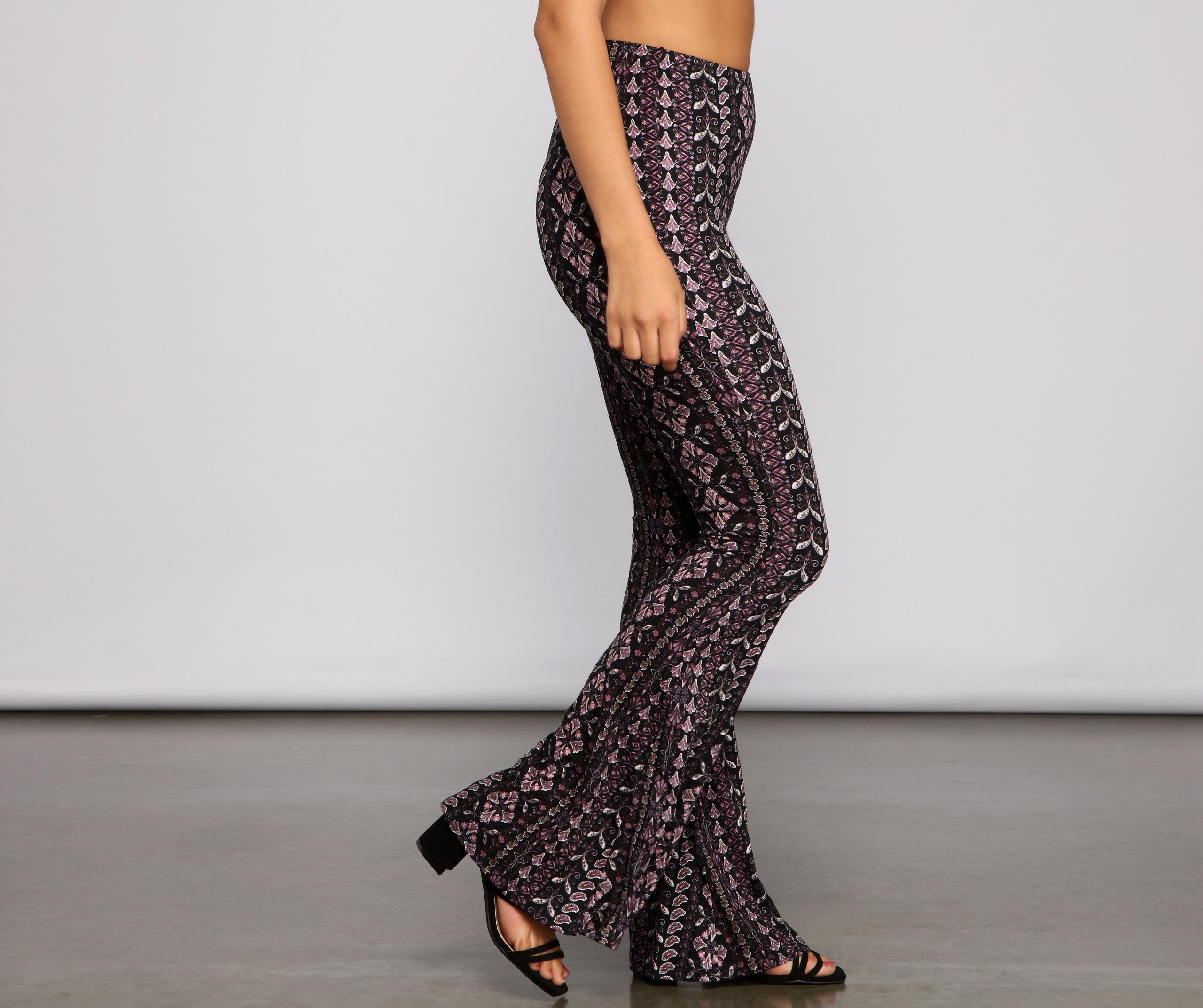 Dreamy Boho-Chic Flare Pants