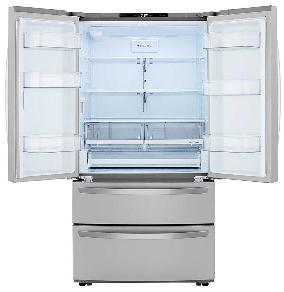 LG 27 Cu. Ft. PrintProof Stainless Steel 4-Door French Door Refrigerator