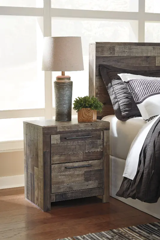 Broadmore Rustic Nightstand