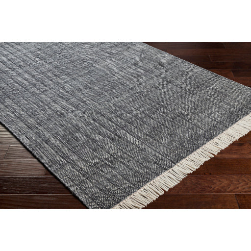 Reliance Solid  Wool Grey Rug