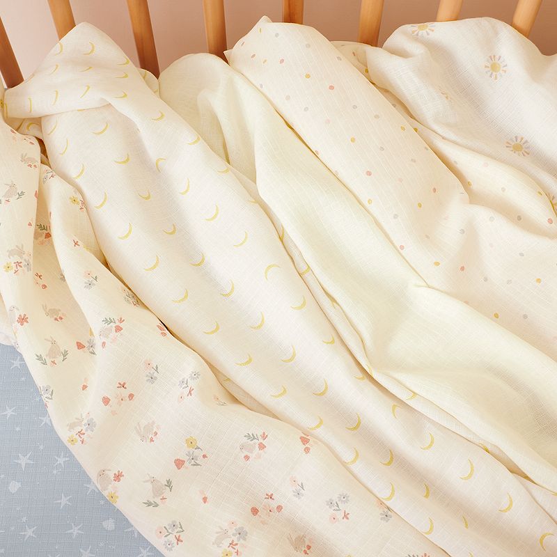 Little Co. by Lauren Conrad Organic Cotton Muslin Crib Fitted Sheet