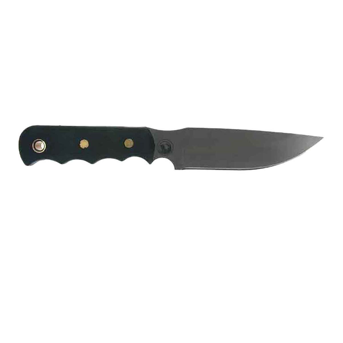 Knives of Alaska Bush Camp 6 inch Fixed Blade Knife  Black