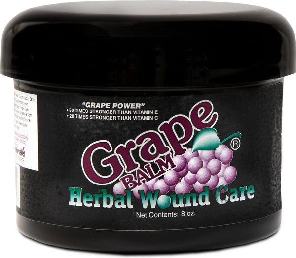 Natural Horse Vet Multi-Species Grape Balm Herbal Wound Healer， 8-oz jar