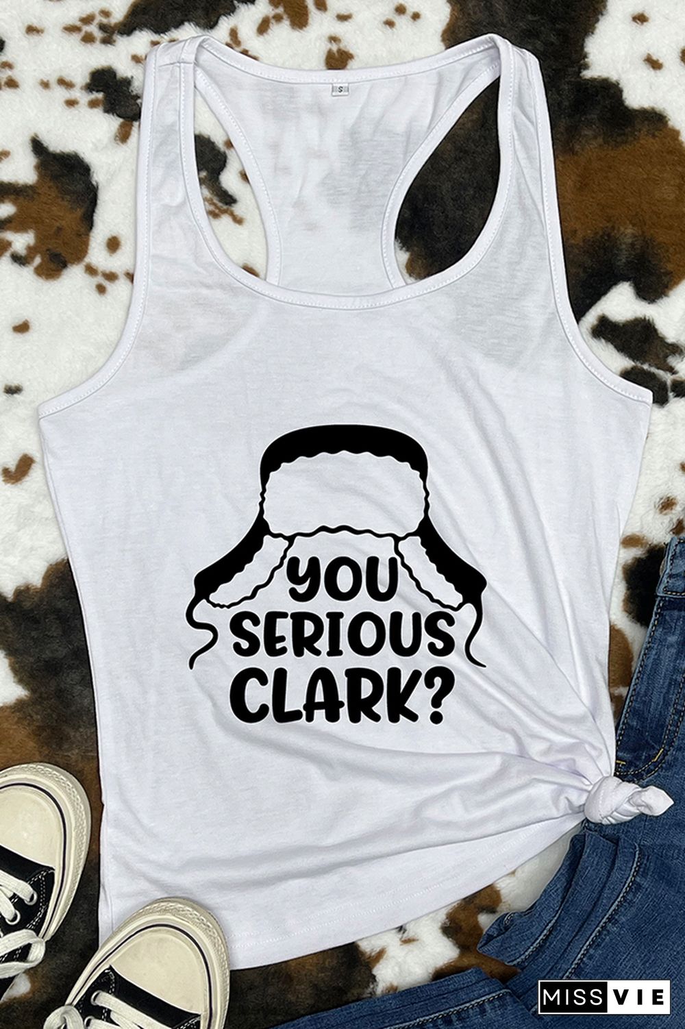 You serious Clark ?Christmas Sleeveless Tank Top Wholesale