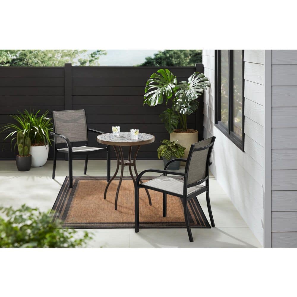 StyleWell Mix and Match Metal Sling Outdoor Chairs (2-Pack) 2268-DC2