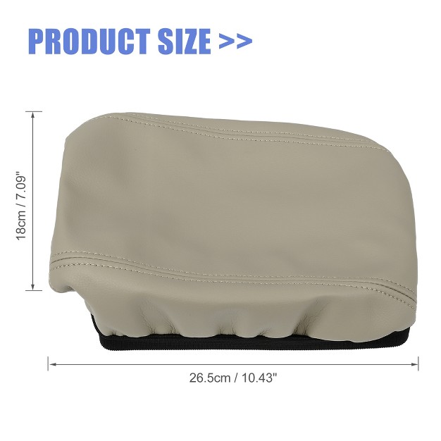 Unique Bargains Car Center Console Lid Armrest Seat Box Cover Protector Replacement Microfiber Leather For Honda Crv 2017 2021