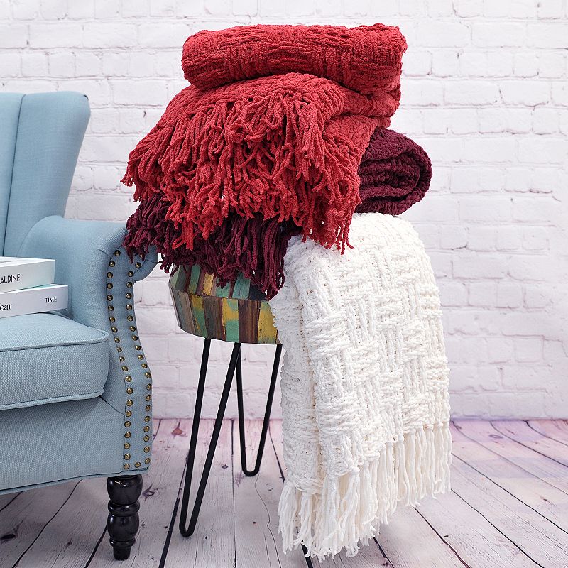 Cable Knitted Throw