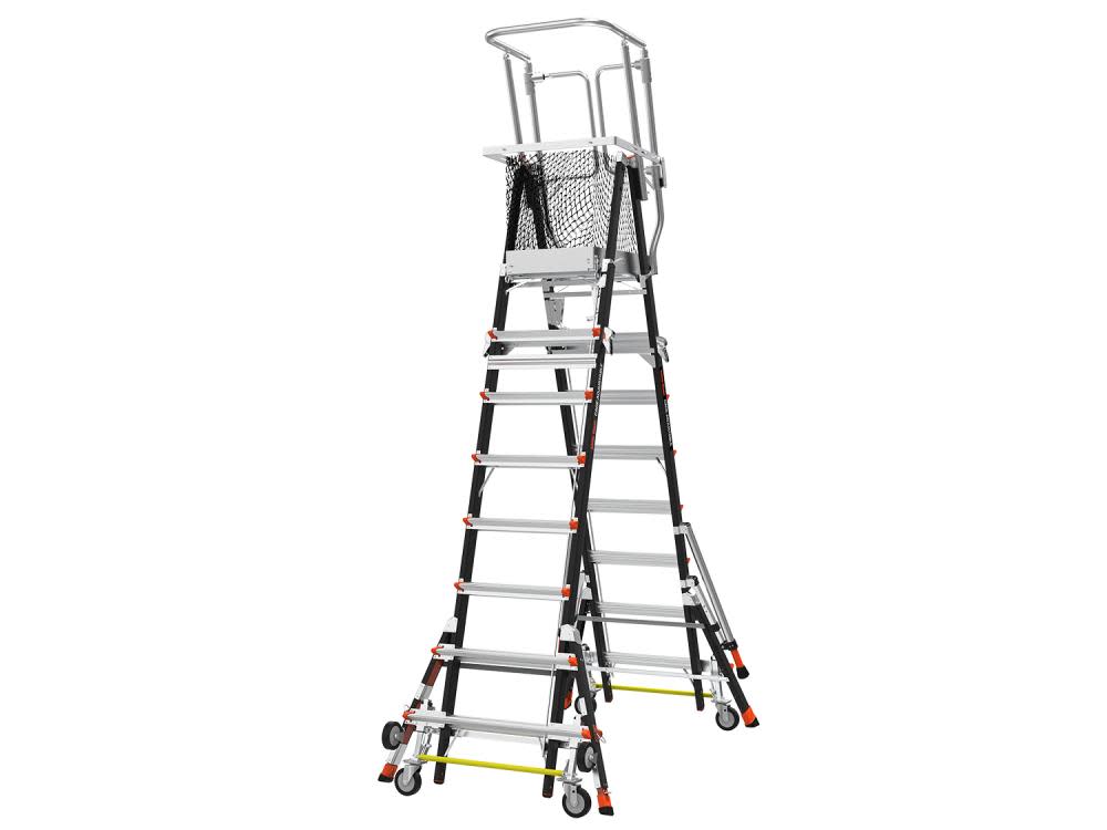 Cage Model 8 Ft. to 14 Ft. IAA FG w/ Wheel Lift and Ratchet Levelers