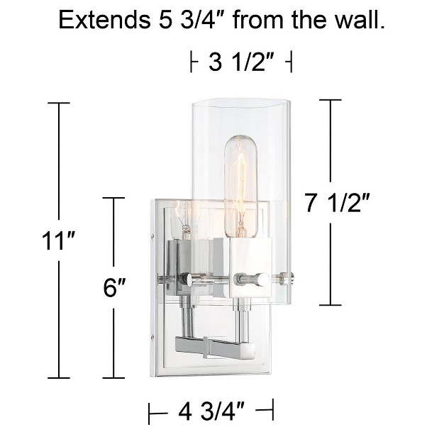 Fixture Clear Glass Shade For Bedroom Bathroom Vanity Reading Living Room House