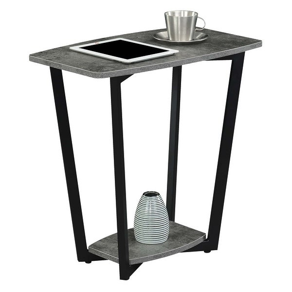 Porch and Den Clouet 2-tier Modern End Table