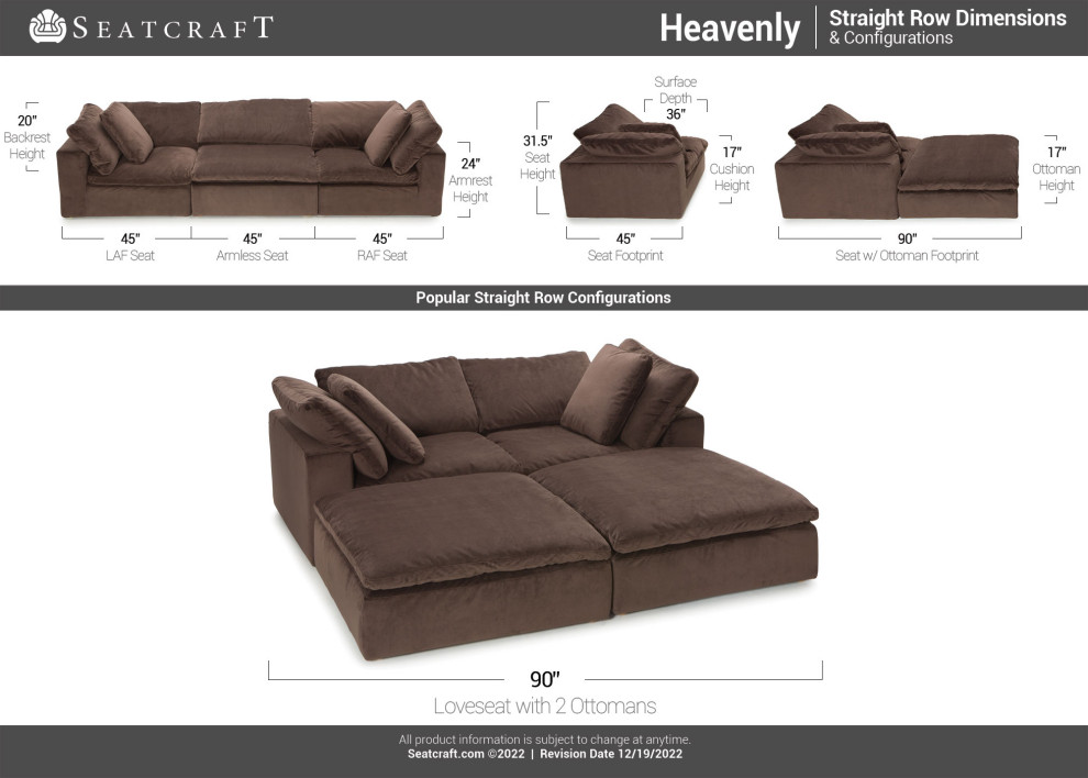 Seatcraft Heavenly   Transitional   Loveseats   by Stargate Cinema  Houzz