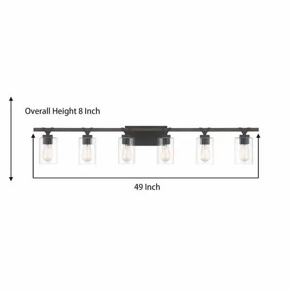 Acroma 6 - Light Dimmable Vanity Light-UL - N/A