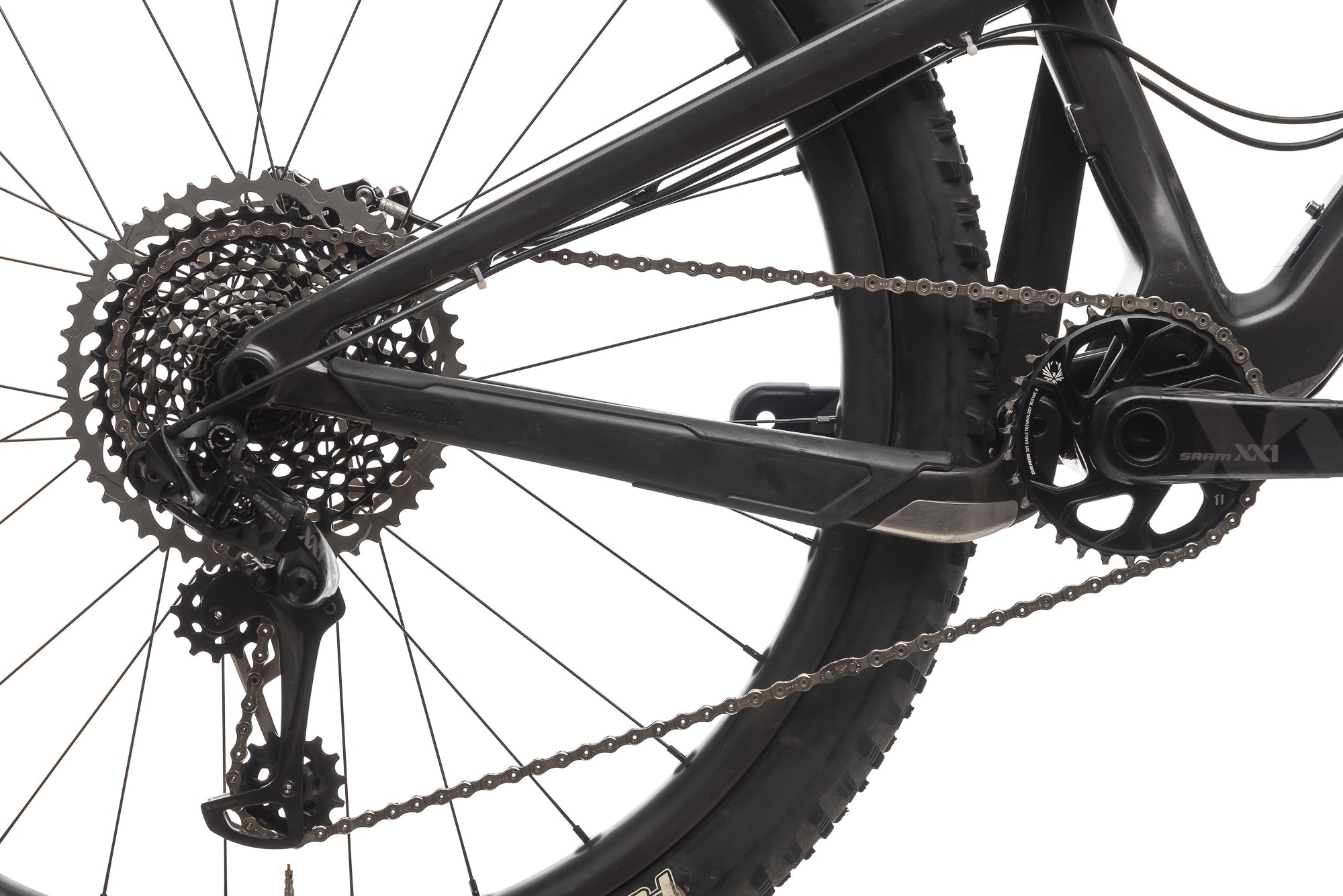 2018 Santa Cruz Tallboy CC Mountain Bike XX-Large Carbon SRAM XX1 Eagle Fox