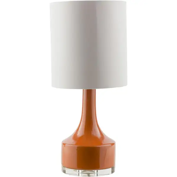 Modern Emily Table Lamp with Glazed Ceramic Base