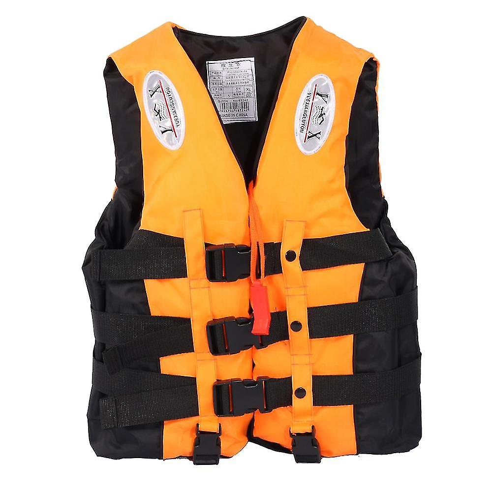 2022 S -xxxl Life Jacket For Adult Children With Pipe Outdoor Swimming Boating Skiing Driving Vest Survival Suit Polyester