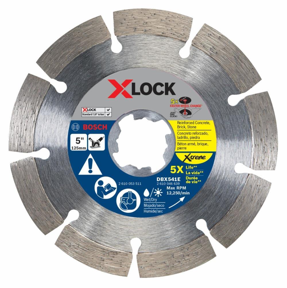 Bosch 5 In. X-LOCK Xtreme Segmented Diamond Blade DBX541E from Bosch