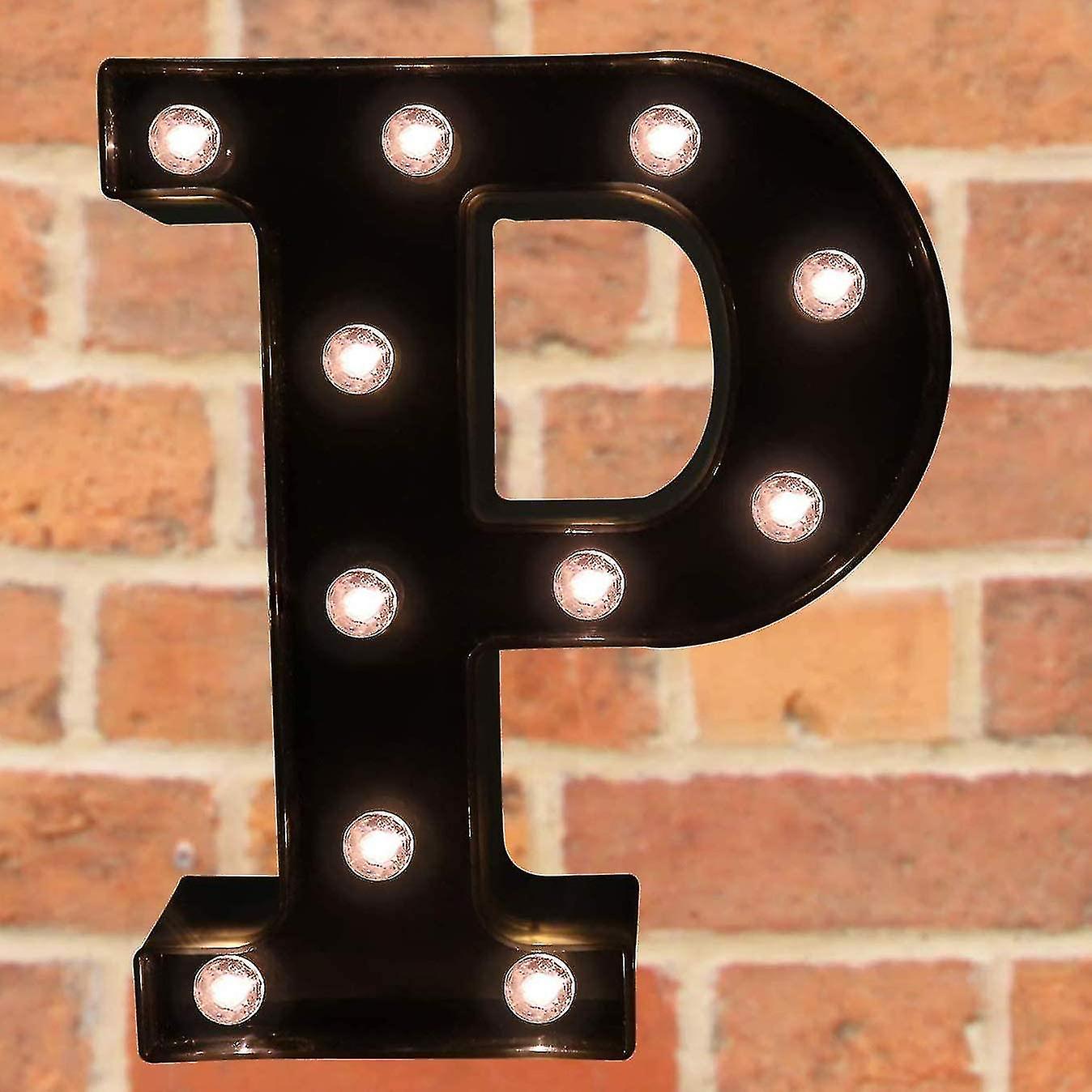 Led Illuminated Letter Marquee Signs - Alphabet Decorative Letter Lights For Wedding Birthday Party Christmas Night Ligh