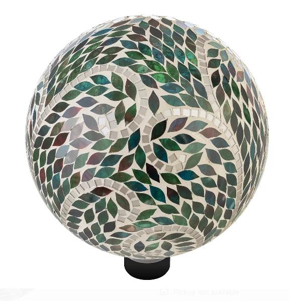 20/25 cm Mosaic Ball factory directly supply Mosaic garden LED ball Mosaic ball for decoration