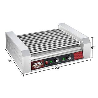 GREAT NORTHERN Commercial 1650-Watts 30-Hot Dog 11-Roller Grilling Machine HWD630169