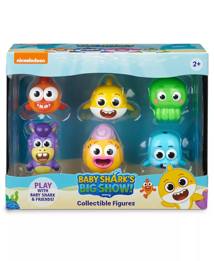 Baby Shark CLOSEOUT! Figures Set  6 Piece