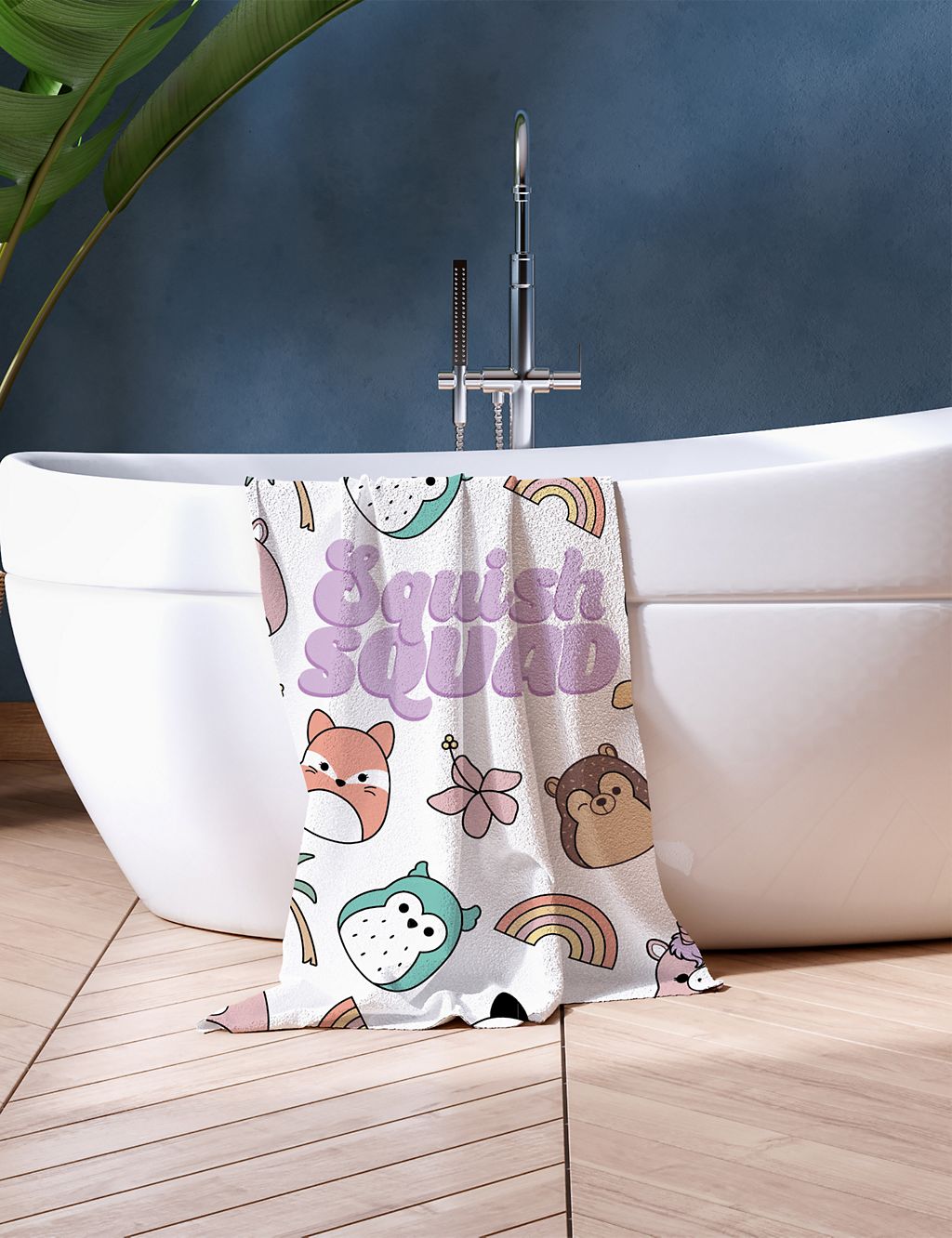 Pure Cotton Squishmallows? Kids' Bath Towel