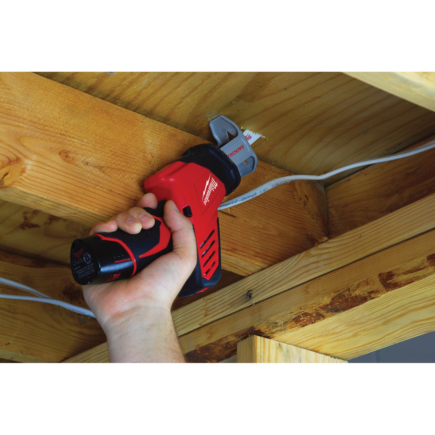 MW M12 Hackzall 12 V 11\u0022 Cordless Reciprocating Saw Tool Only