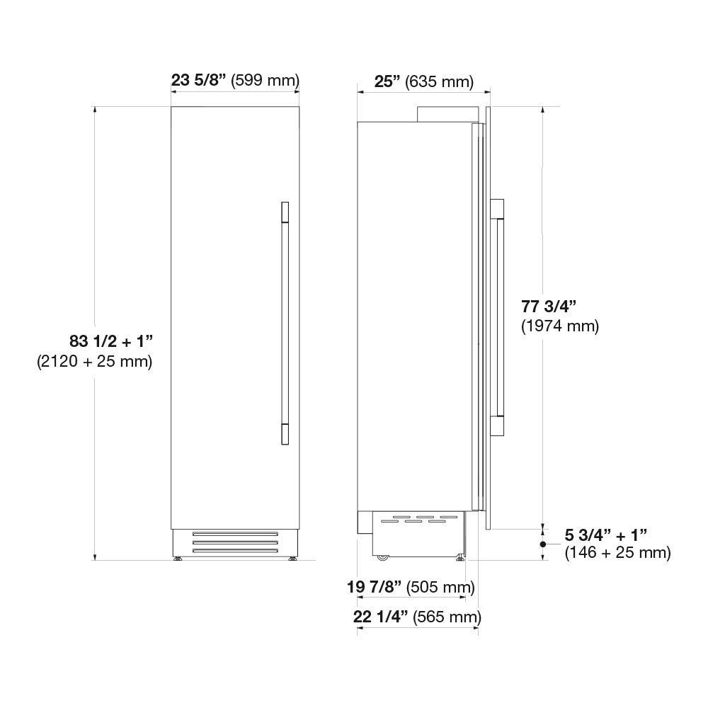 Fulgor Milano F7SRC24S1L 24