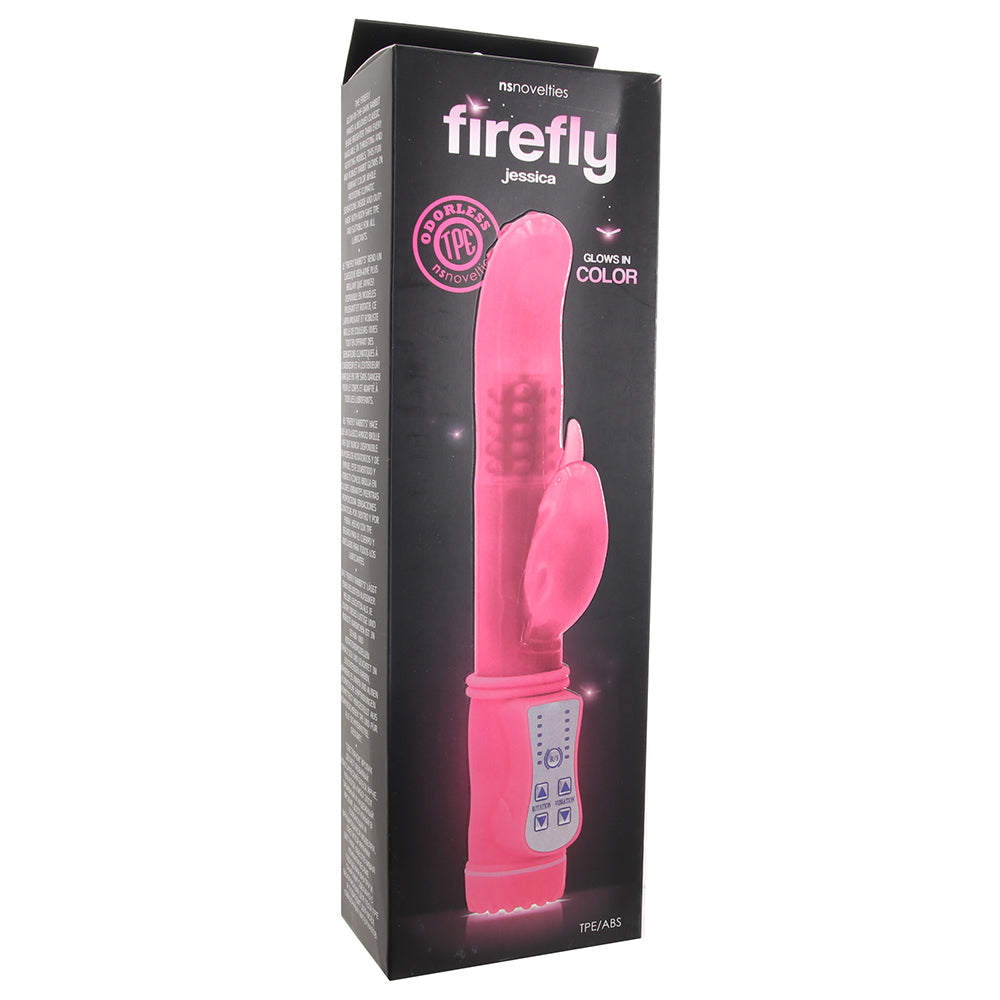 Firefly Jessica Glow In The Dark Rabbit Vibe in Pink